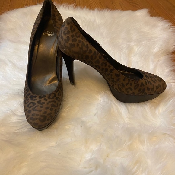 Stuart Weitzman leopard pumps - Picture 1 of 9